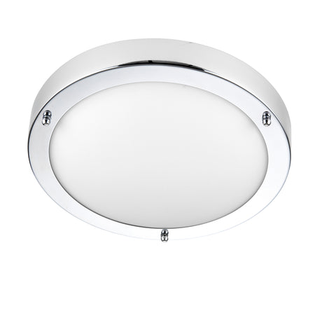 Round chrome wall light LED