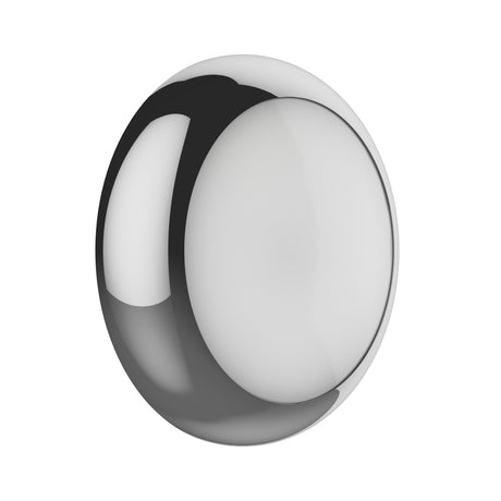 chrome ip65 LED bathroom round light