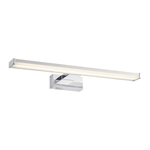 AXIS | LED Over Mirror Bathroom Light Wall Semi-Flush Fitting | IP44 | Chrome