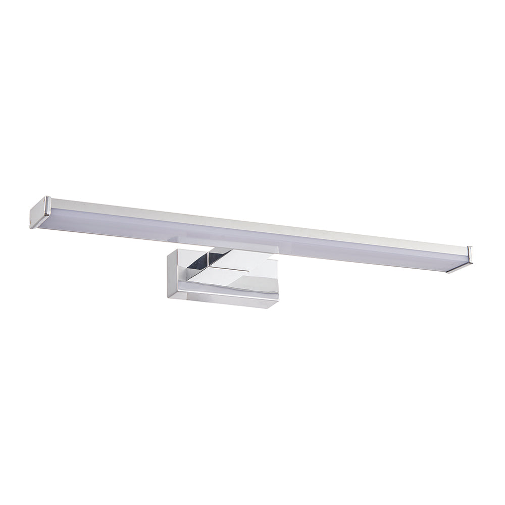 AXIS | LED Over Mirror Bathroom Light Wall Semi-Flush Fitting | IP44 | Chrome