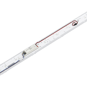 BATTERSEA Non-Corrosive LED Batten Light | 6ft Single 4800lm | CCT Tri-Colour & Multi Wattage | IP66 | Standard