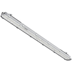 BATTERSEA Non-Corrosive LED Batten Light | 5ft Single 4200lm | CCT Tri-Colour & Multi Wattage | IP66 | Emergency + Microwave Sensor