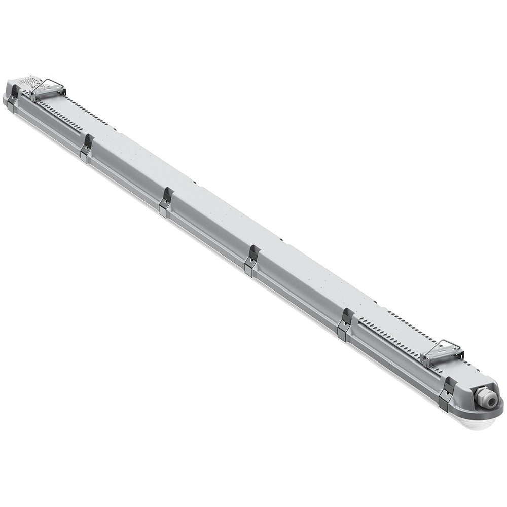 BATTERSEA Non-Corrosive LED Batten Light | 5ft Single 4200lm | CCT Tri-Colour & Multi Wattage | IP66 | Microwave Sensor