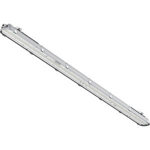 BATTERSEA Non-Corrosive LED Batten Light | 6ft Single 4800lm | CCT Tri-Colour & Multi Wattage | IP66 | Emergency + Microwave Sensor