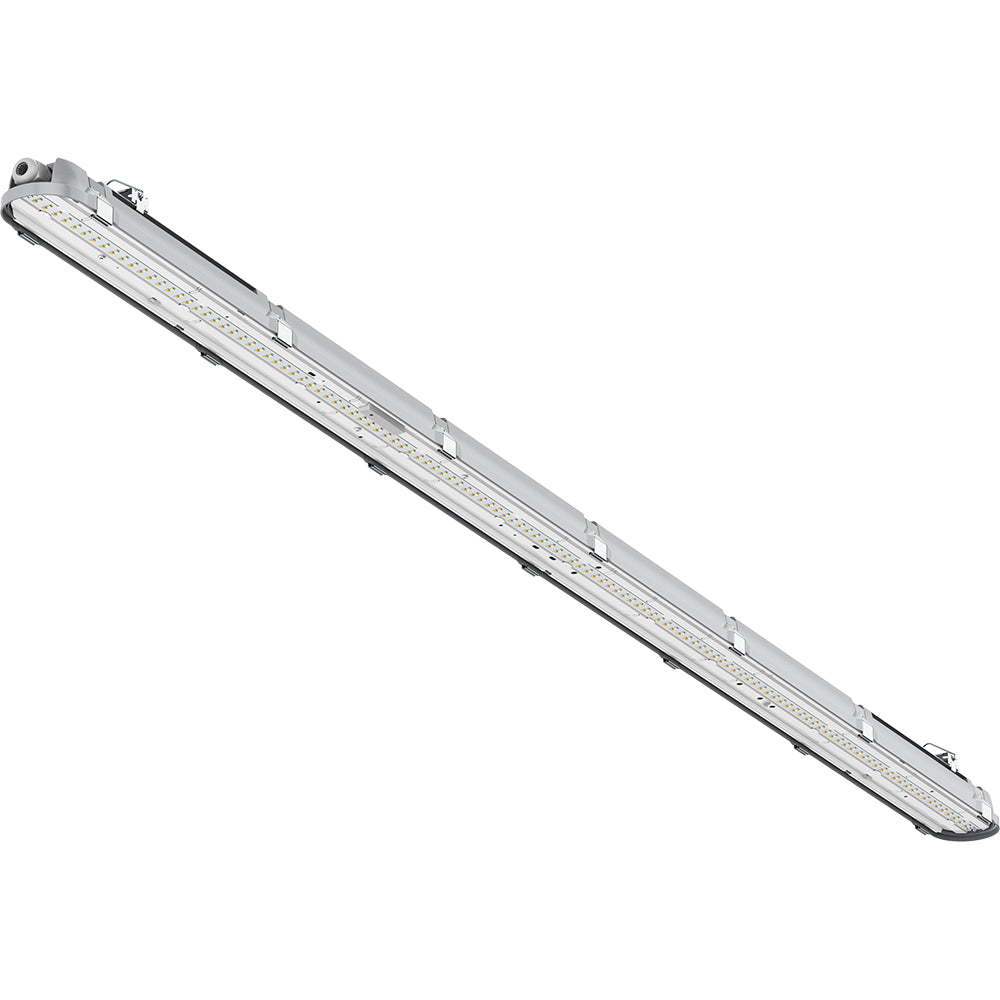 BATTERSEA Non-Corrosive LED Batten Light | 6ft Single 4800lm | CCT Tri-Colour & Multi Wattage | IP66 | Standard