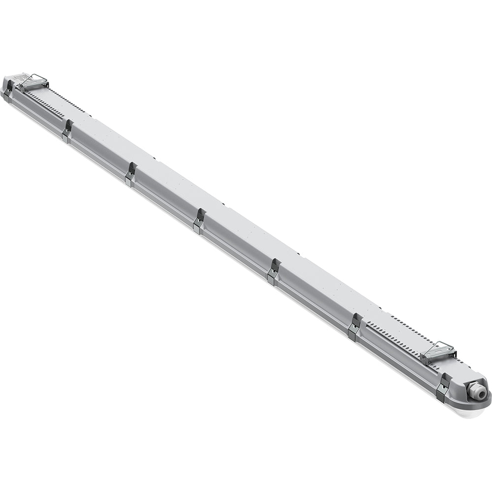 BATTERSEA Non-Corrosive LED Batten Light | 6ft Single 4800lm | CCT Tri-Colour & Multi Wattage | IP66 | Microwave Sensor