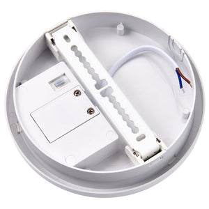 SOHO Compact Bulkhead Light Fitting | LED 15W 1500lm | CCT Tri-Colour | IP65 | PIR Motion Sensor