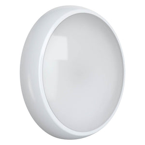 CE3X5 | Round Bulkhead Light Fitting | LED Multi Wattage 8-16W | CCT 5-Colour | IP65 | Standard