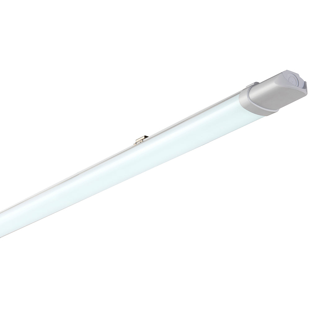 ECO LED Anti Corrosive Light | 5ft Single 1450mm | 5W 3300lm | 4000K Neutral White | IP65 | Perfect for Lofts, Garage, Greenhouse, Shed, Workshop