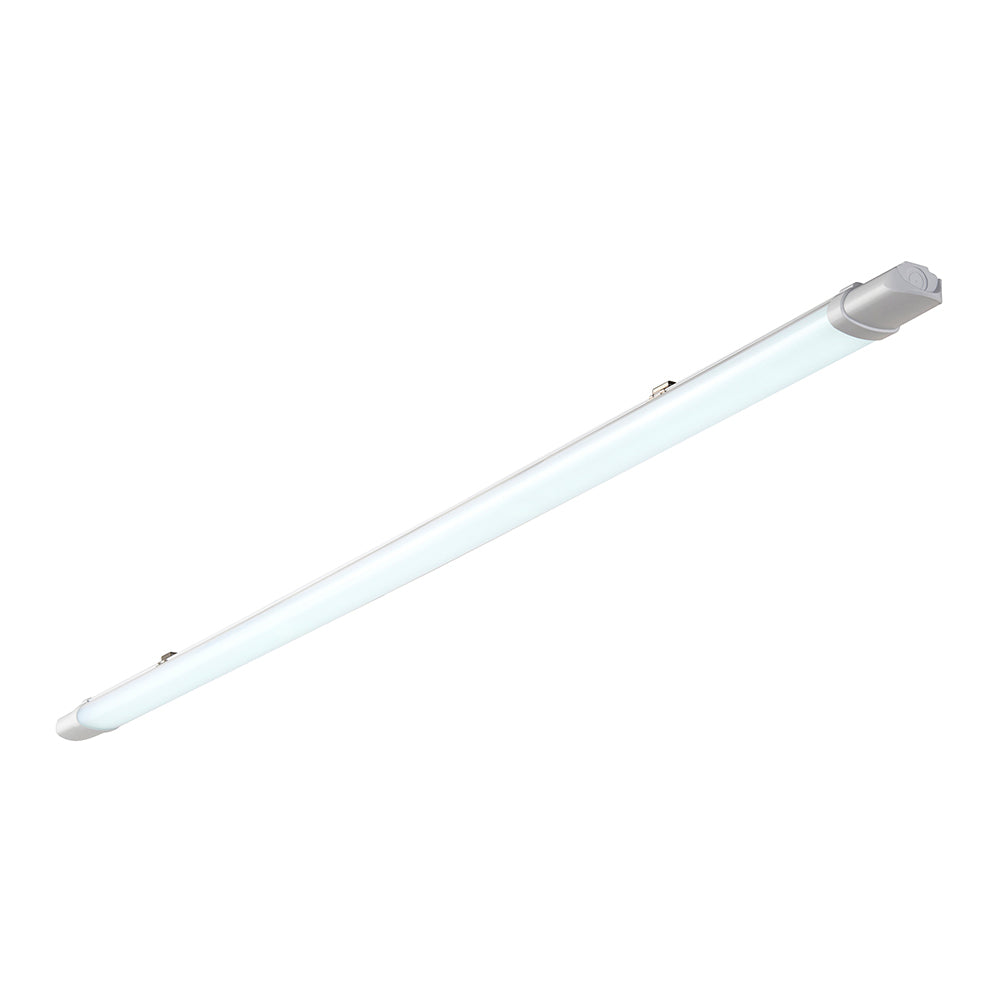 ECO LED Anti Corrosive Light | 5ft Single 1450mm | 5W 3300lm | 4000K Neutral White | IP65 | Perfect for Lofts, Garage, Greenhouse, Shed, Workshop