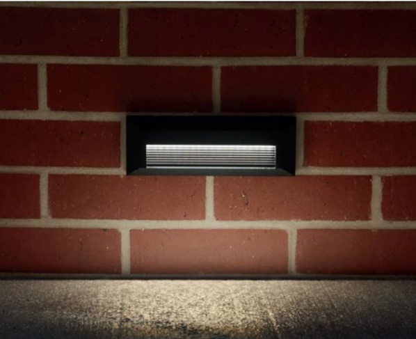 TYBURN Outdoor Indirect Recessed Wall Brick Down Light | LED | IP65 | CCT Tri-Colour Switchable