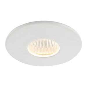 LALO | LED Mini Downlight Aluminium | 4W 240lm | IP44 | 3000K Warm White | White