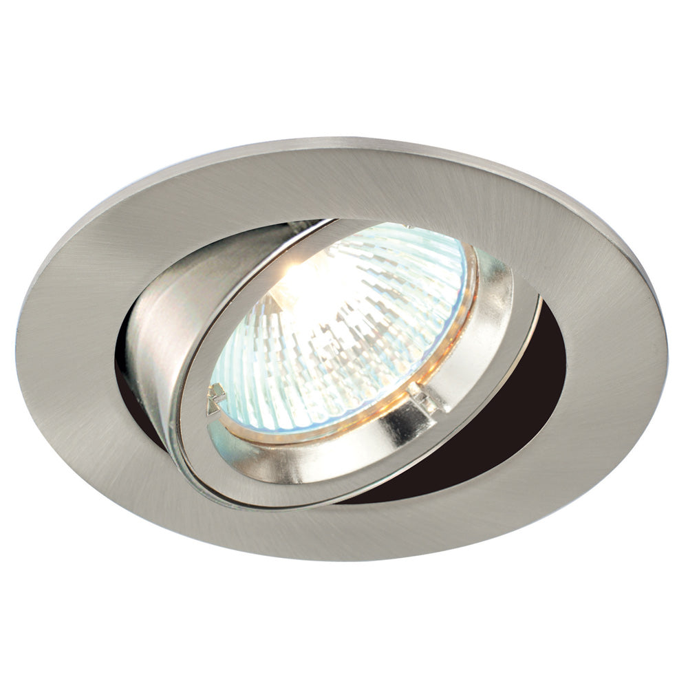 Buy Brushed Chrome Tilt GU10 Downlights | In Stock Now | Same Day ...