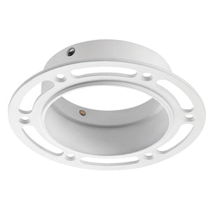 ELDON LED Plaster-in Trimless Round Downlight | Adjustable | GU10 | White | 4000K Neutral White Dimmable