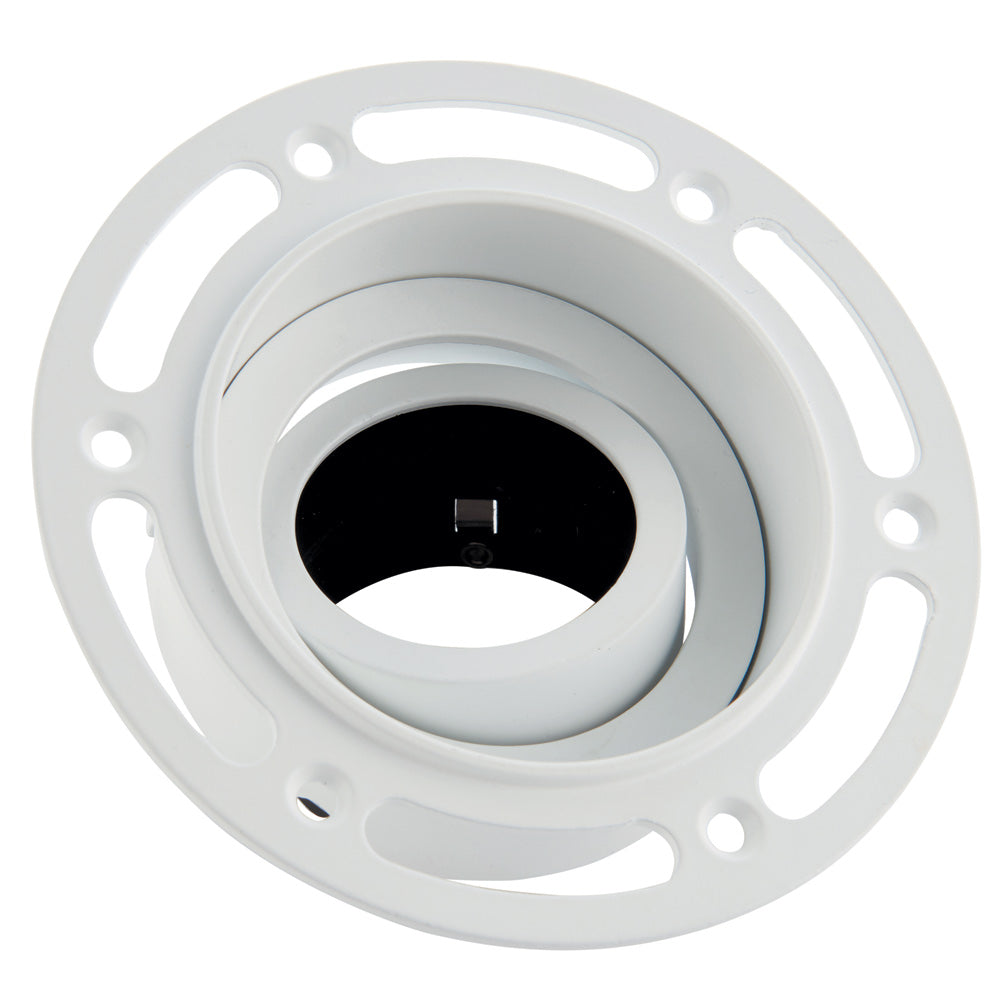 ELDON LED Plaster-in Trimless Round Downlight | Adjustable | GU10 | White | 6000K Daylight White Dimmable