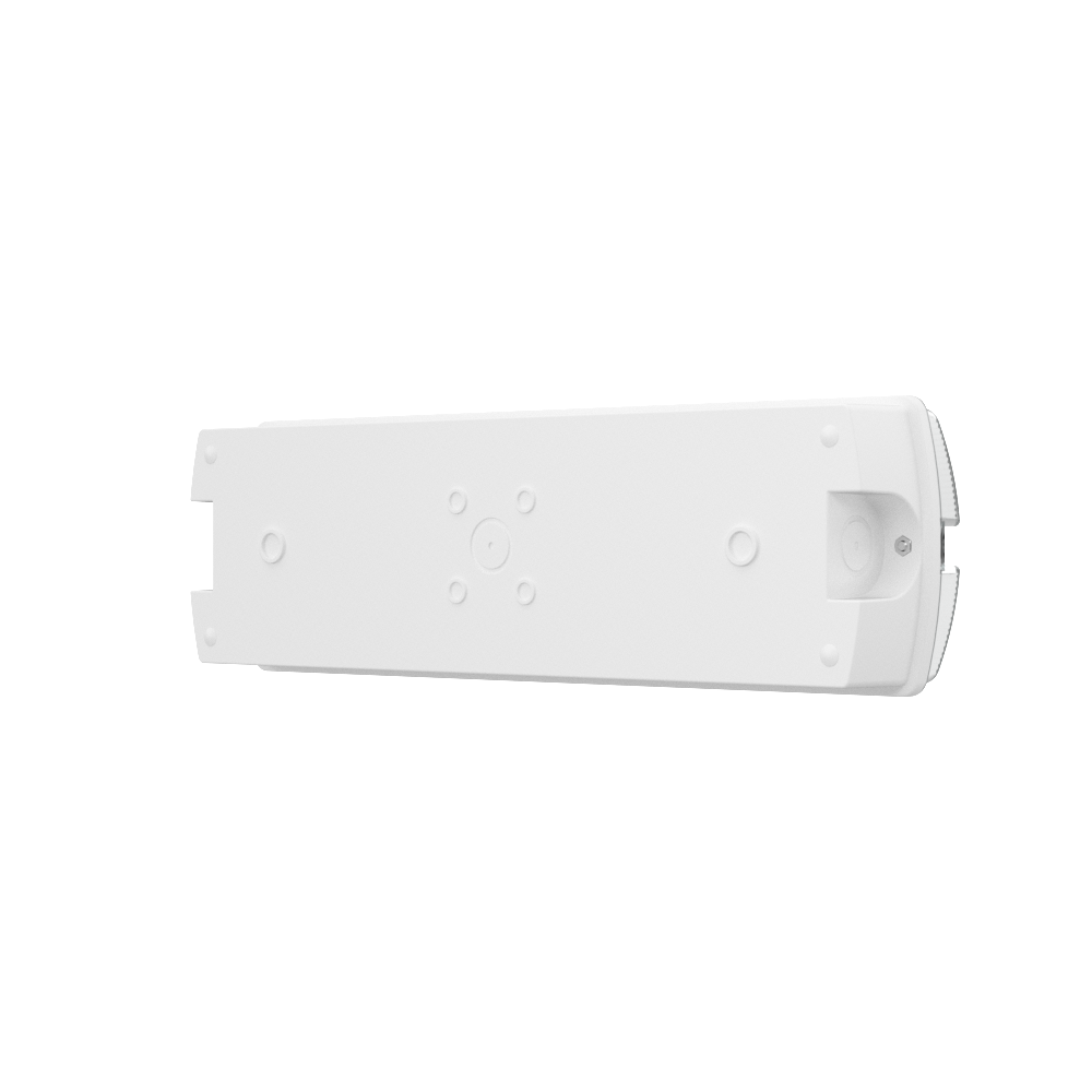 APEX Rectangle Fire Exit Bulkhead Light Fitting | LED 3.5W 254lm | 4000K Daylight White | IP65 | 3hr Emergency SELF TEST