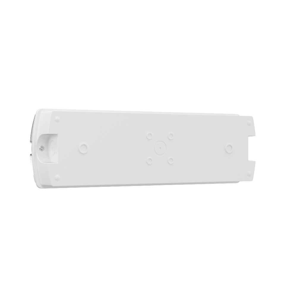 APEX Rectangle Fire Exit Bulkhead Light Fitting | LED 3.5W 254lm | 4000K Daylight White | IP65 | 3hr Emergency SELF TEST