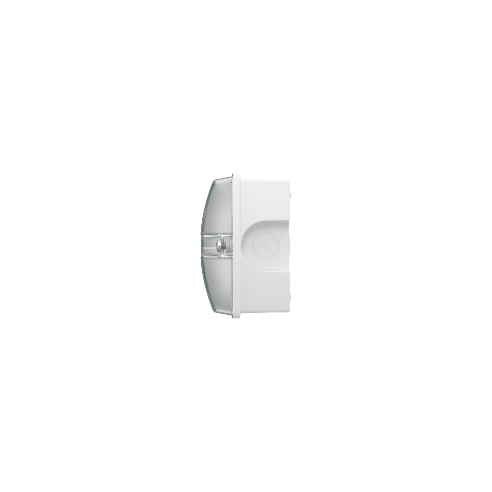 APEX Rectangle Fire Exit Bulkhead Light Fitting | LED 3.5W 254lm | 4000K Daylight White | IP65 | 3hr Emergency SELF TEST