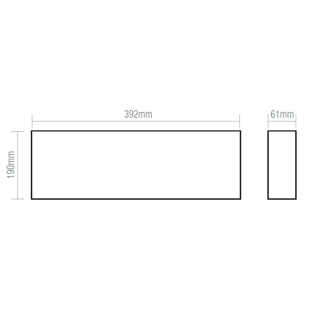 SIGHT Self Test Over Door Exit Box Running Man Light | LED 4.5W | 6500K Daylight White | IP20 | 3hr Emergency Function | UP, DOWN, LEFT & RIGHT Arrows