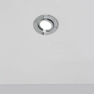 EDEN | Tri-Colour CCT | LED Tilt Adjustable Fire Rated Downlight | Dimmable 7W 700lm | IP65 | Polished Chrome