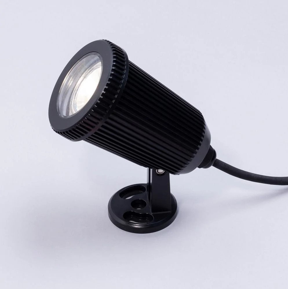 Adjustable Outdoor Garden Wall or Spike Ground Spot Light | GU10 | IP65 | Black