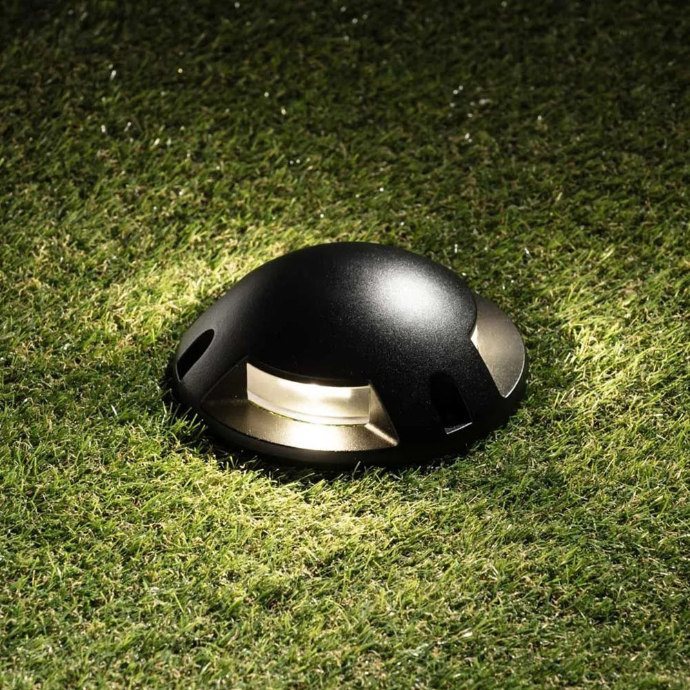 SCOUT | Outdoor Ground & Drive-Over Light | 3W LED IP67 | 4000K Neutral White | Black