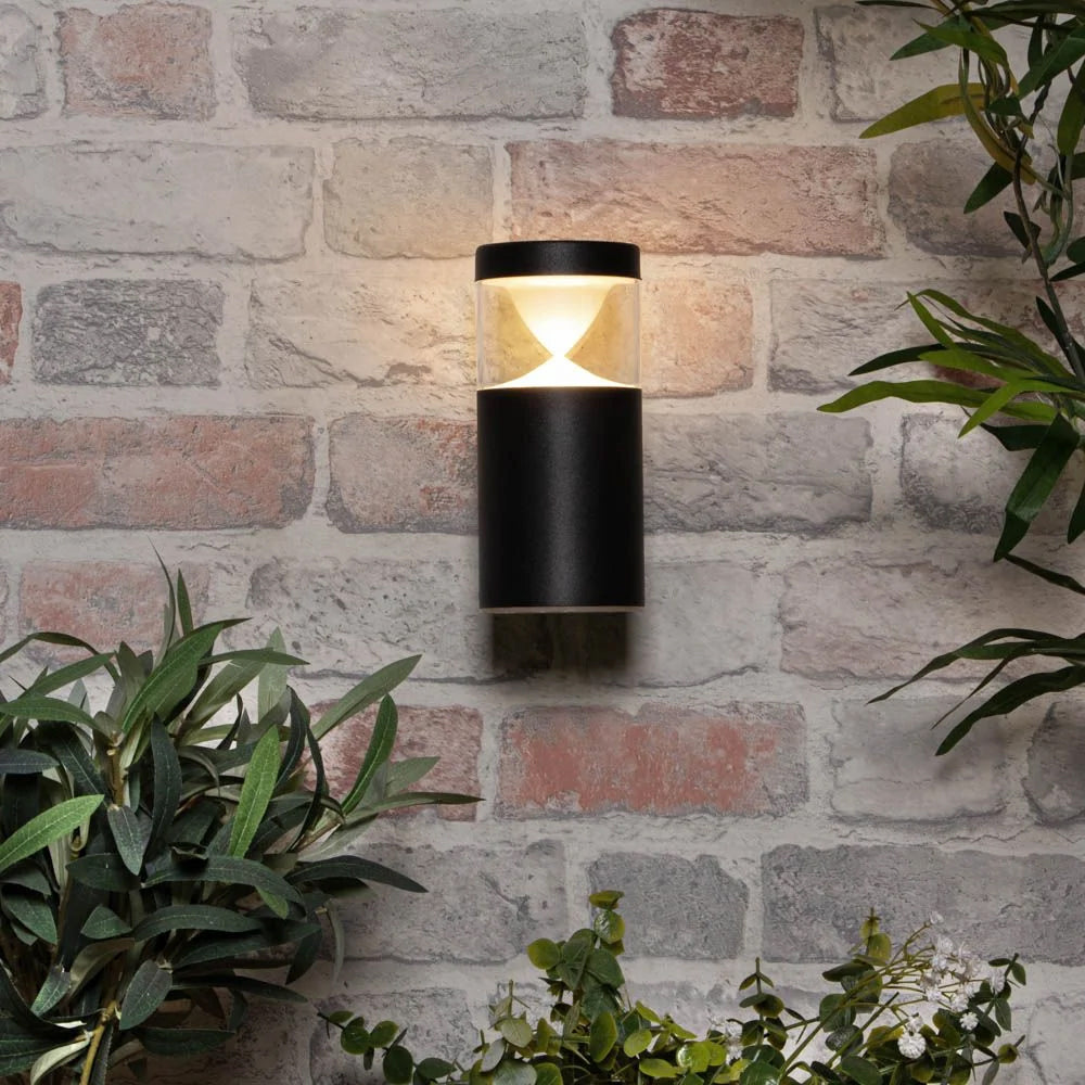 POLLUX | Outdoor Up Wall Lantern Spot Light | LED 4W | IP44 | Black