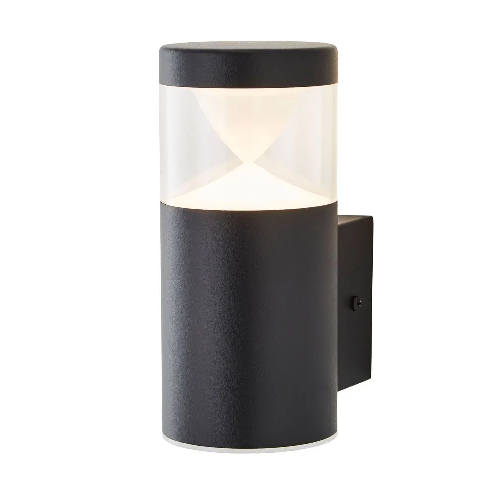 POLLUX | Outdoor Up Wall Lantern Spot Light | LED 4W | IP44 | Black