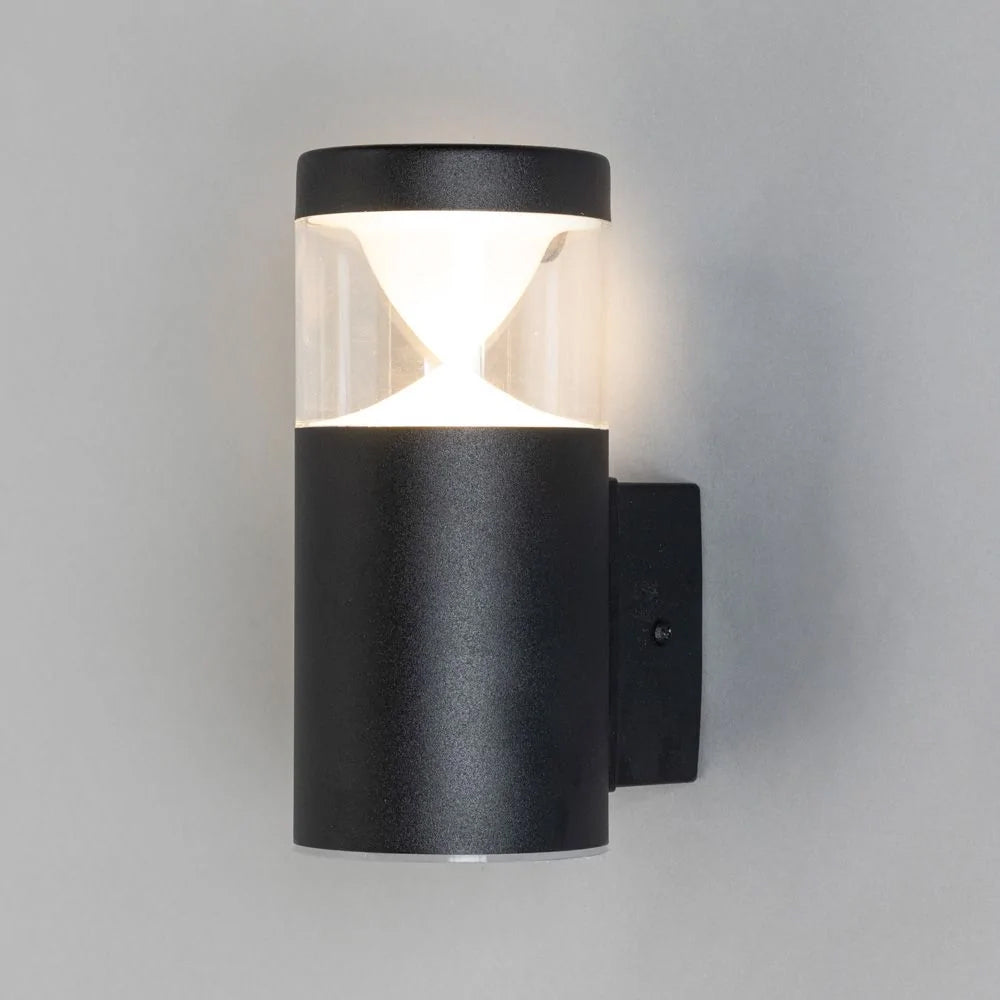 POLLUX | Outdoor Up Wall Lantern Spot Light | LED 4W | IP44 | Black