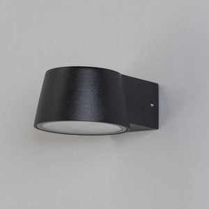 REIMS | Outdoor Down Wall Light Fitting | 5.4W LED | 4000K Neutral White | IP54 | Black