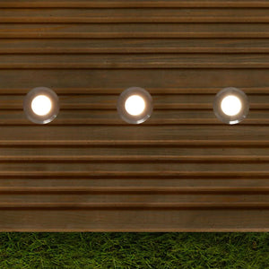 LAPIN | 2 x Outdoor Garden Deck / Ground Light EXTENSION KIT | 2 x 3W LED | IP65 | Stainless Steel | 4000K Neutral White