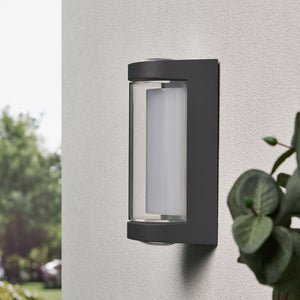 ANAK | Outdoor Up Down Wall Lantern Porch Light | LED CCT Tri-Colour | IP54 | Anthracite