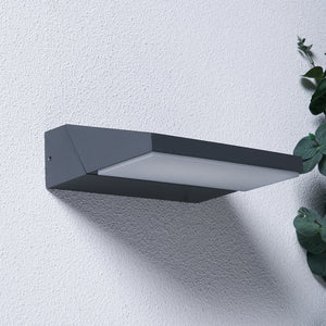 RAYU | Outdoor Up or Down Wall Light | Ideal for Porches & Exterior Area | LED 4000K Neutral White | IP65 | Anthracite