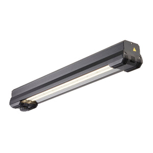 HELIOS Highbay Linear Industrial Ceiling Light for Warehouses & Commercial | LED 150W 14000lm | 4000K Neutral White | IP42 | Black