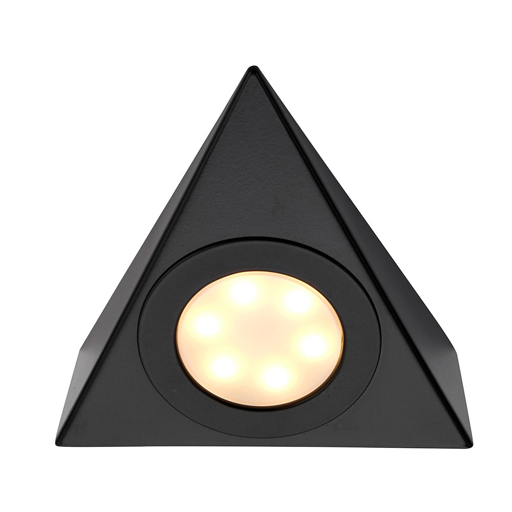 NYX | Surface Triangle Under Cabinet Light | LED 2.5W | IP20 | CCT Tri-Colour | Black