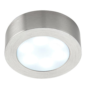 Hera | Surface / Recessed Round Under Cabinet Light | LED 2.5W | IP20 | CCT Tri-Colour | Brushed Chrome