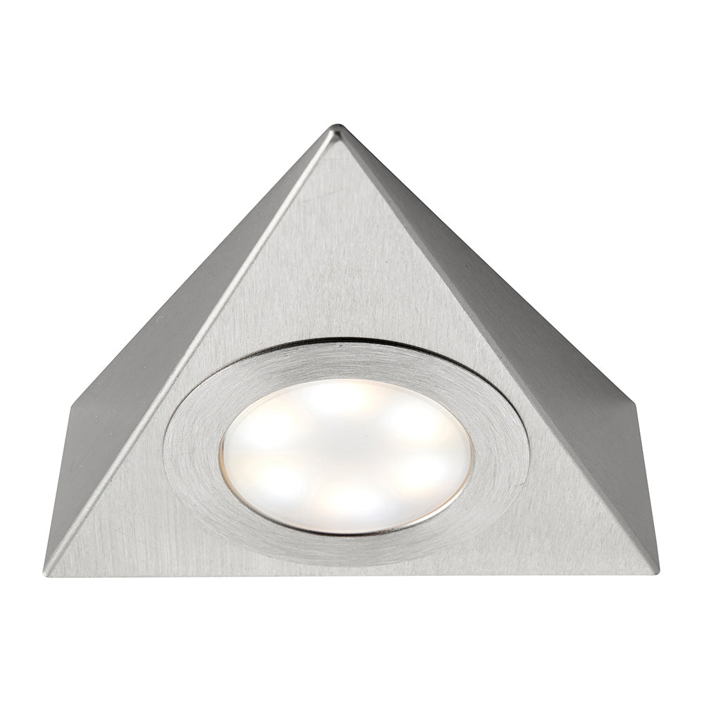 NYX | Surface Triangle Under Cabinet Light | LED 2.5W | IP20 | CCT Tri-Colour | Brushed Chrome