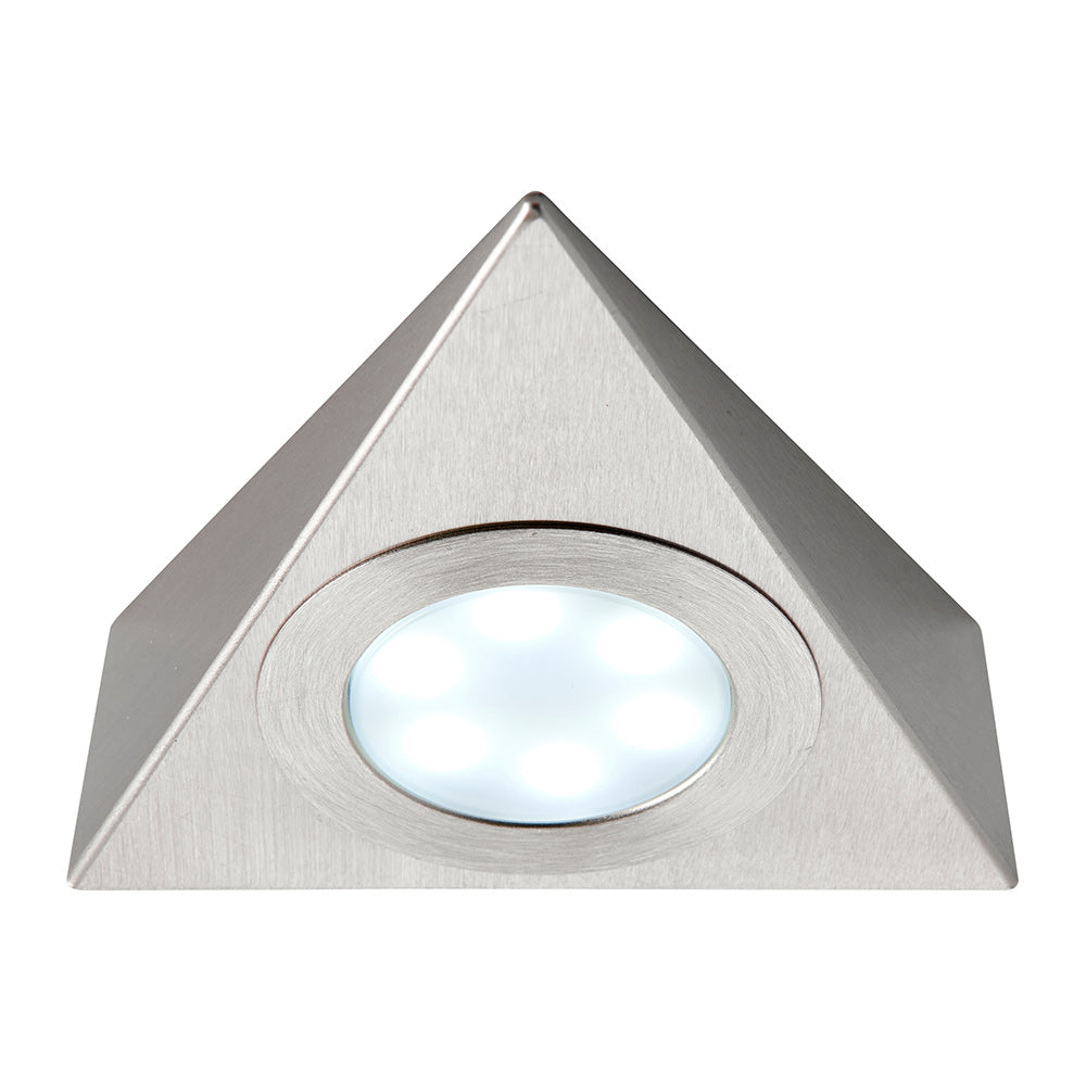 NYX | Surface Triangle Under Cabinet Light | LED 2.5W | IP20 | CCT Tri-Colour | Brushed Chrome