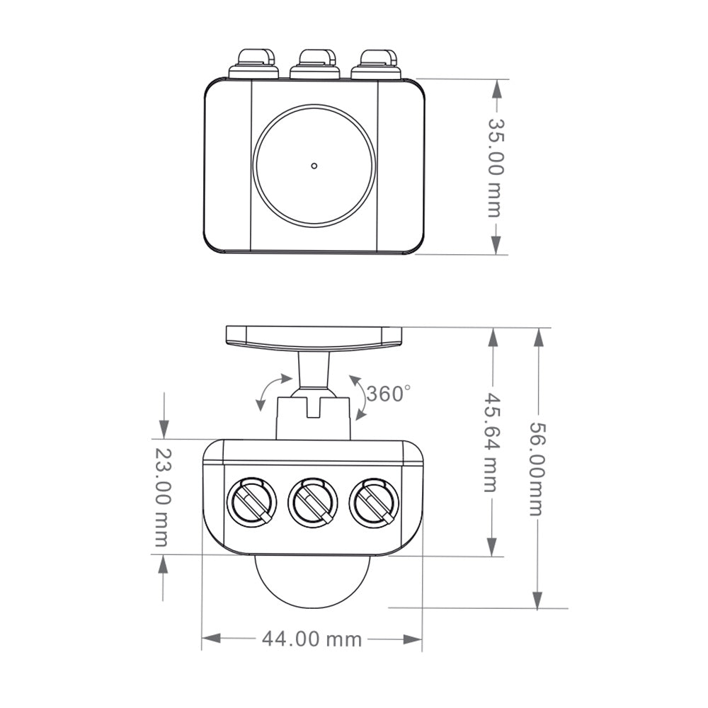 Add on PIR Mini Sensor for Cabinet Lights | IP20 | White