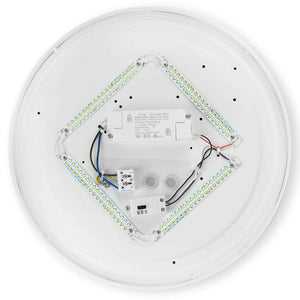 NOVA Large 400mm Commercial Bulkhead Light Fitting | LED 30W | CCT Tri-Colour | IP44 | Standard