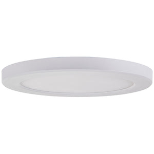 Adjustable Slim Flat Recessed / Surface Round Downlight Panel Light Fitting | LED 18W 1800lm | CCT Tri-Colour | IP44