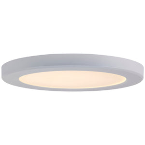 Adjustable Slim Flat Recessed / Surface Round Downlight Panel Light Fitting | LED 18W 1800lm | CCT Tri-Colour | IP44