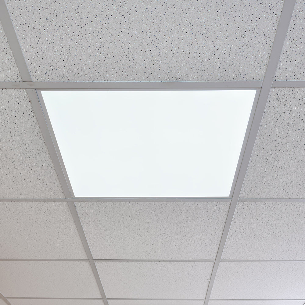 LED 600x600mm Recessed Light Panels | 40W 4000lm | Office Suspended Ceiling White | 6000K Daylight White