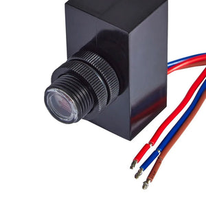 Add on Photocell Dusk to Dawn Sensor | IP65 | Black