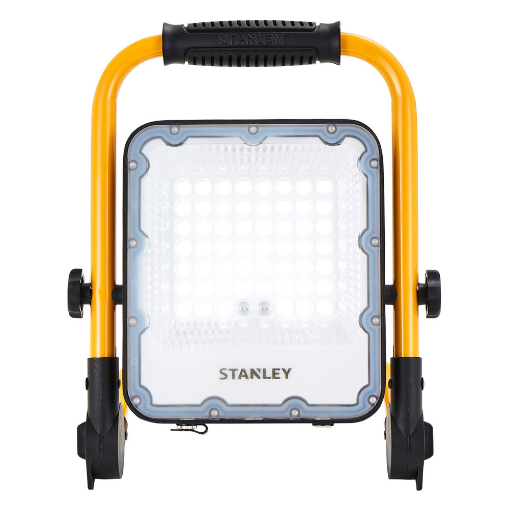 LED Rechargeable Slimline Folding Area Work Light | 50W 5500lm 6000K | Durable for Construction Sites | IP65