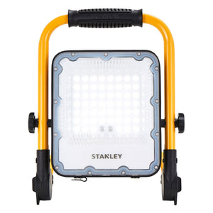 LED Rechargeable Slimline Folding Area Work Light | 50W 5500lm 6000K | Durable for Construction Sites | IP65