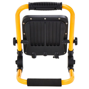 LED Rechargeable Slimline Folding Area Work Light | 50W 5500lm 6000K | Durable for Construction Sites | IP65