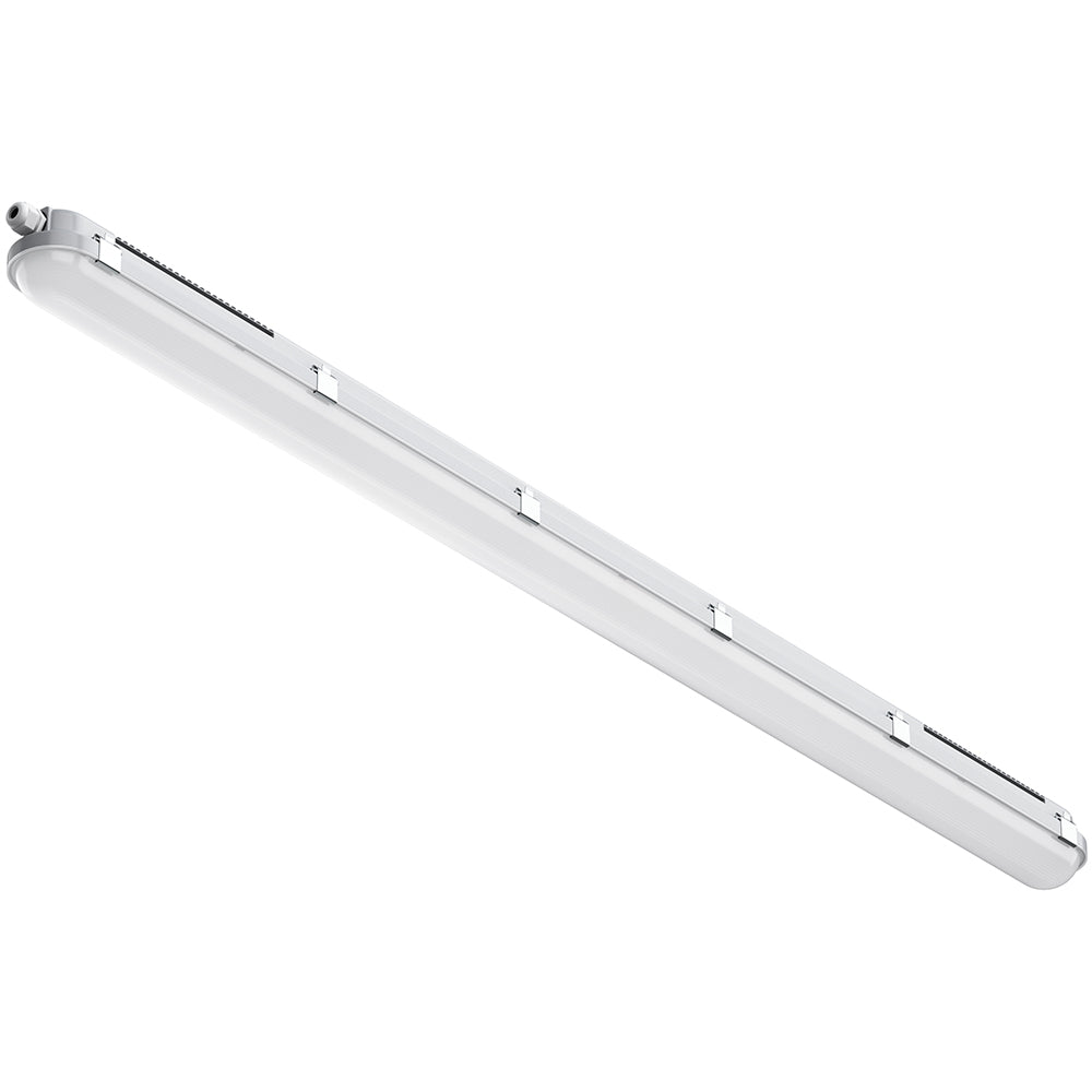 TORO Non-Corrosive LED Batten Light | 5ft 3360lm | CCT Tri-Colour & Multi Wattage | IP65 | Emergency