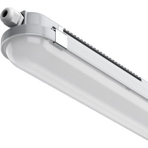 TORO Non-Corrosive LED Batten Light | 6ft High Lumen 8400lm | CCT Tri-Colour & Multi Wattage | IP65 | Emergency