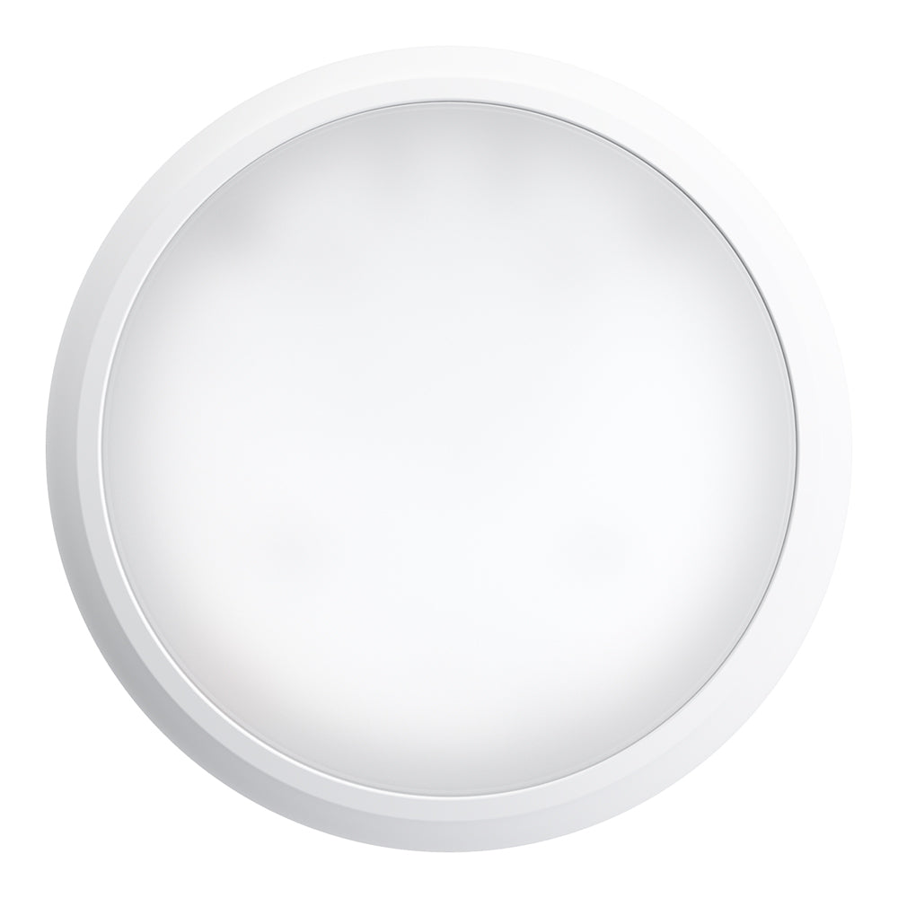 EUSTON TRINITY Slim Bulkhead Light | LED Multi Wattage 2160lm | Tri-Colour CCT | IP65 | 3hr Emergency